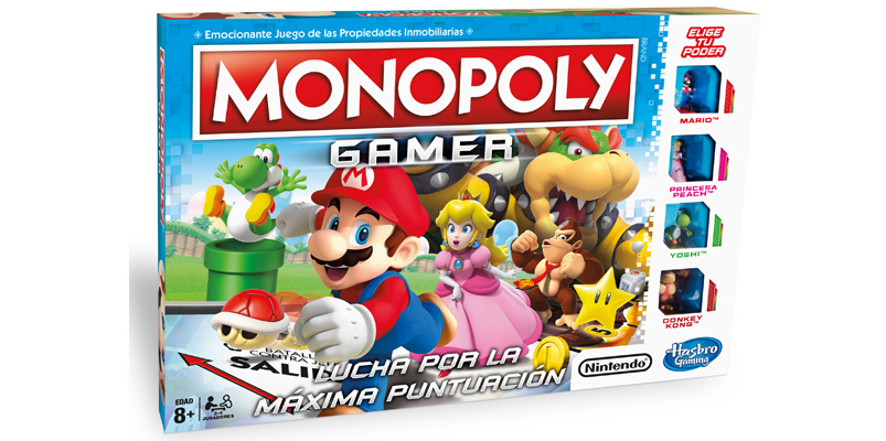 Llega Monopoly Gamer con los personajes de Mario Bros