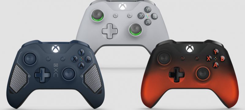 Tres nuevos controles Xbox One