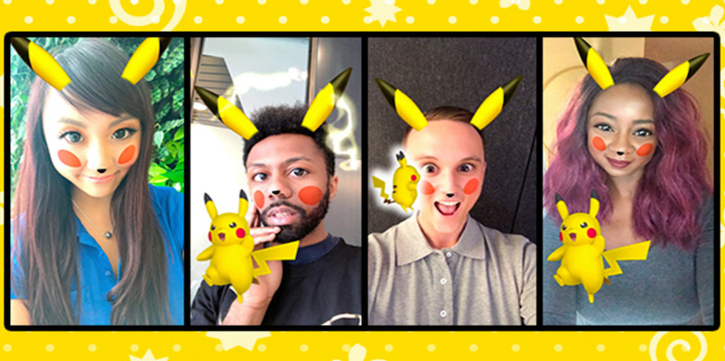 Pikachu Snapchat