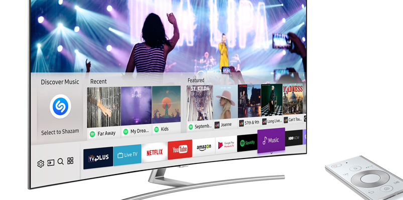 Los Samsung TV y Shazam te dirán cuál es la canción que suena