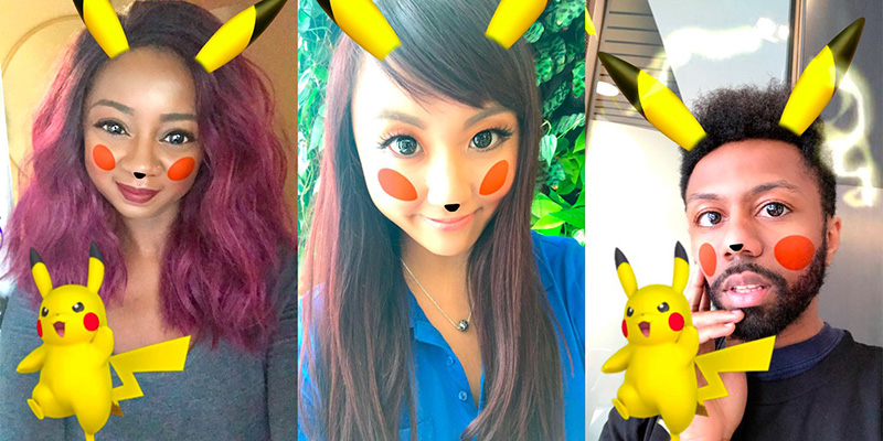 Snapchat Pikachu
