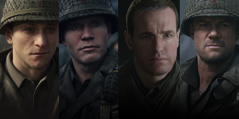 Conoce a tu escuadrón de apoyo en Call of Duty: WWII