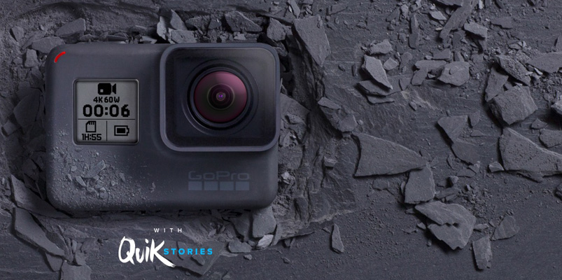 GoPro HERO6 Black para videos en 4K y Slow Motion