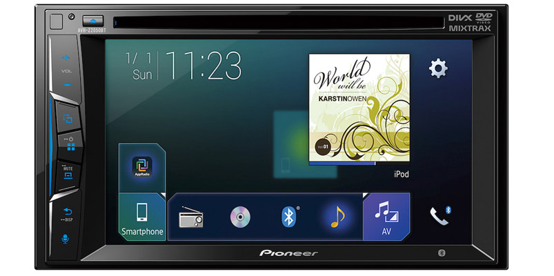 Los autoestéreos de Pioneer Serie Z compatibles con iOS y Android