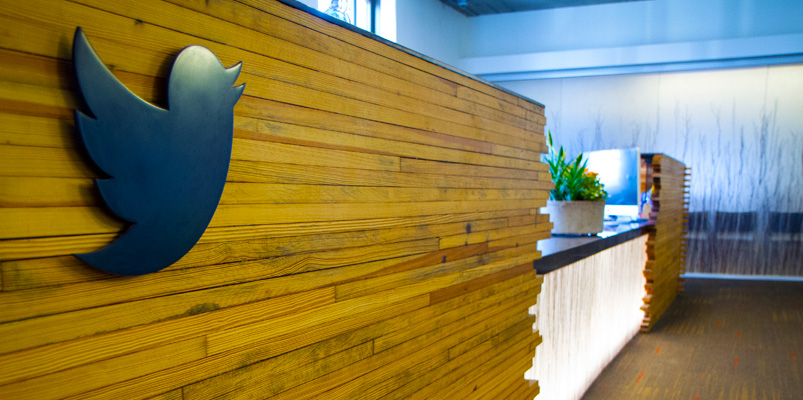 Twitter logo oficinas