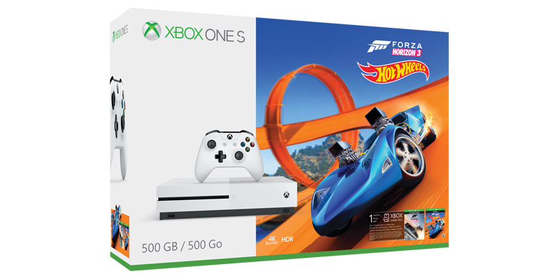 Xbox ONE S Paquete Forza Horizon 3 Hot Wheels