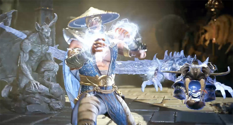 Raiden 25 aniversario Mortal Kombat