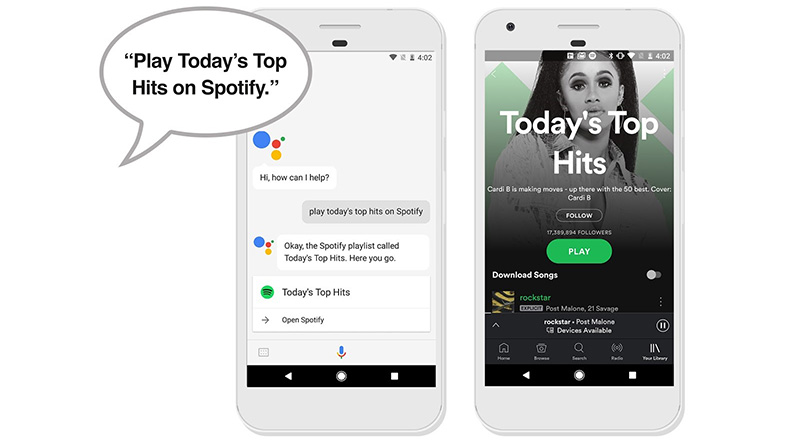 Spotify Google Assistant