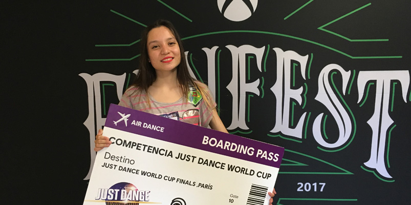 Ariadna Ramírez, la nueva campeona mexicana de Just Dance