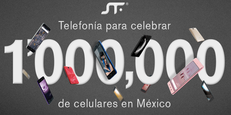 Un millón de smartphones SFT mobile vendidos en México