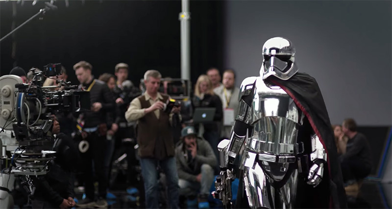 Entrenan Star Wars The Last Jedi 2017