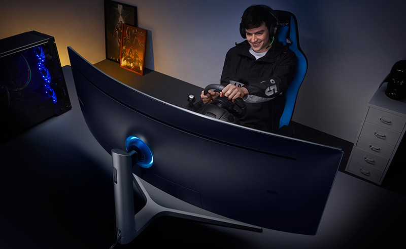 Samsung CHG90 videojuegos