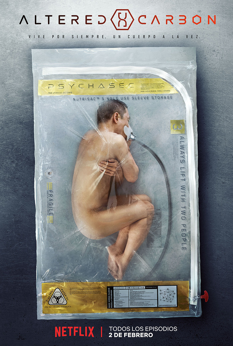 Altered Carbon poster hombre