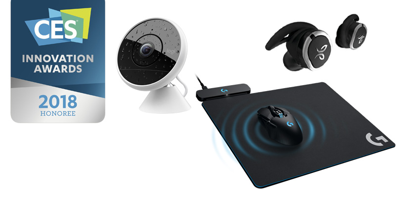 Los 5 productos de Logitech que son premiados en #CES2018