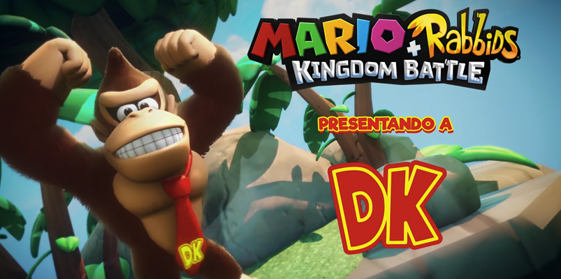 Donkey Kong será nuevo héroe en Mario + Rabbids Kingdom Battle