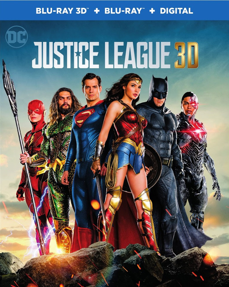 Liga de la Justicia version blu-ray