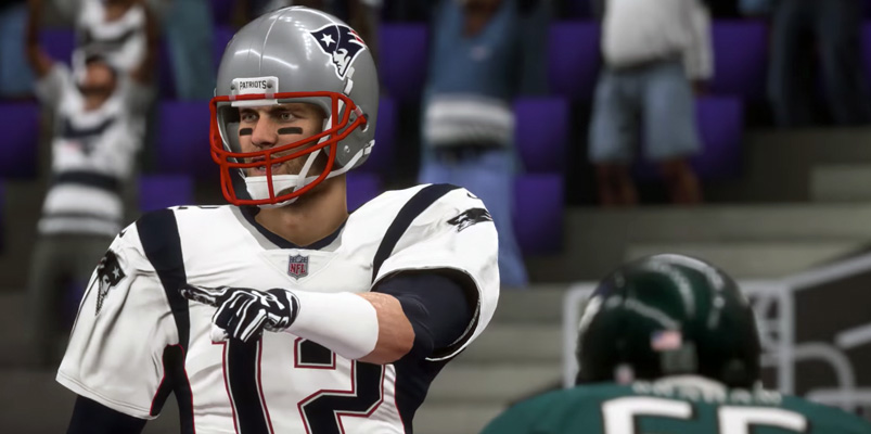 New England Patriots se lleva el Super Bowl, en Madden NFL 18