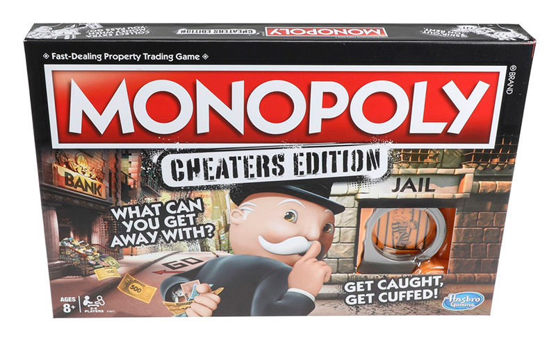 Monopoly Cheaters Mexico 2018 caja