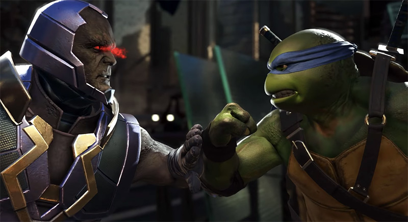 Tortugas Ninja Injustice 2 trailer