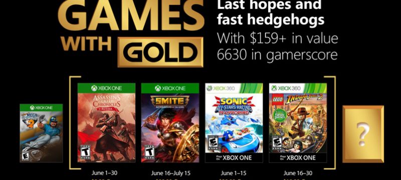 Games with Gold junio de 2018