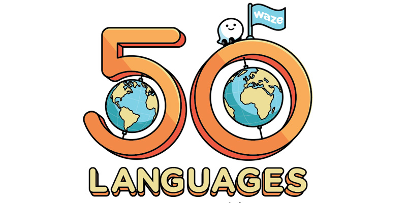 Waze ahora está disponible en más de 50 idiomas