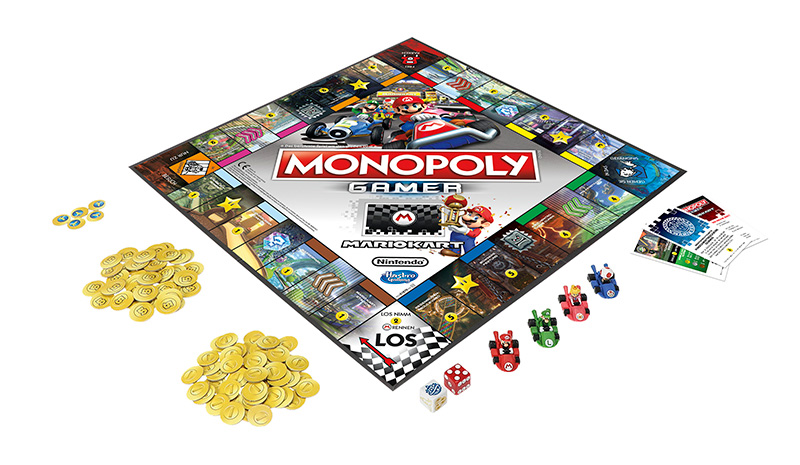Monopoly Gamer Mario Kart tablero