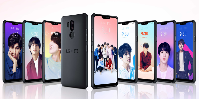 Descarga el BTS Value Pack a tu smartphone LG