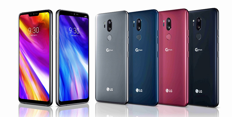LG G7 ThinQ colores Telcel