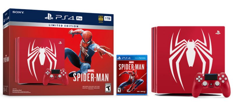 PS4 Pro Edicion Limitada de Marvels Spider-Man