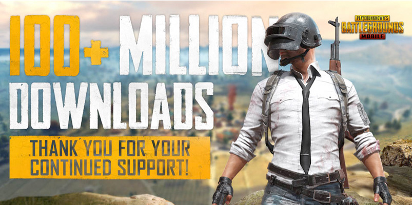 PUBG Mobile logra las 100 millones de descargas en el mundo