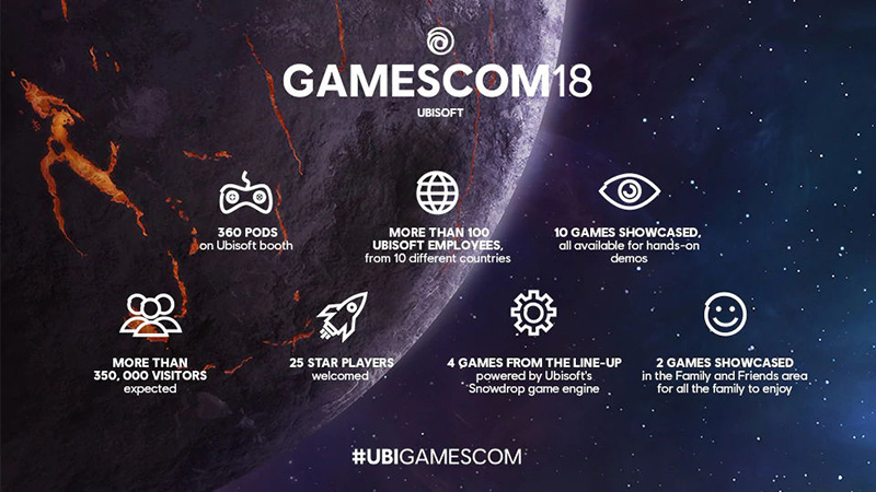 Ubisoft Gamescom 2018 juegos