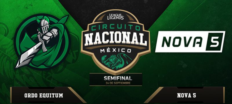 Circuito Nacional Mexico League of Legends 24 sep