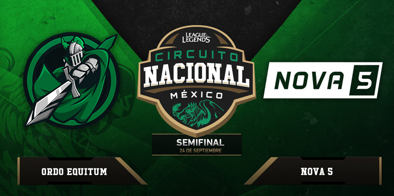 Ve las semifinales del Circuito Nacional México de League of Legends