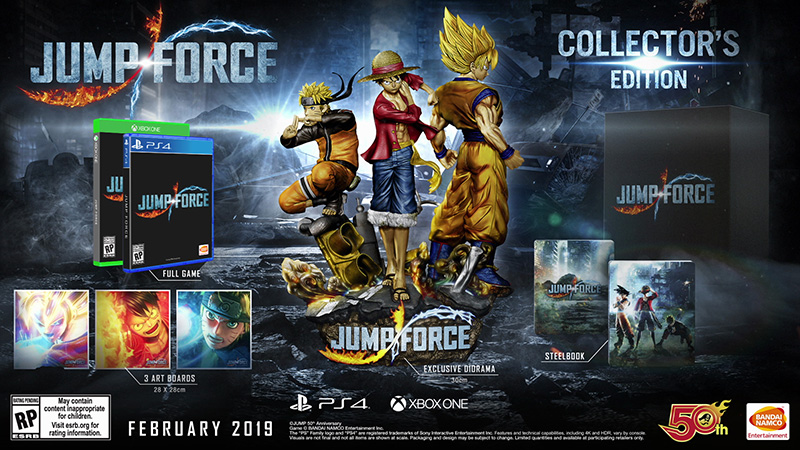 Jump Force Collectors Edition