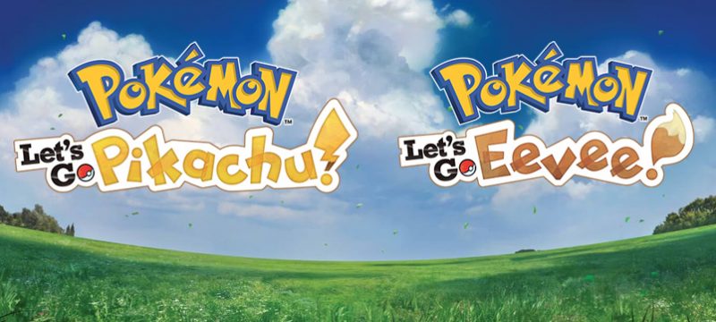 Pokemon Lets Go logos
