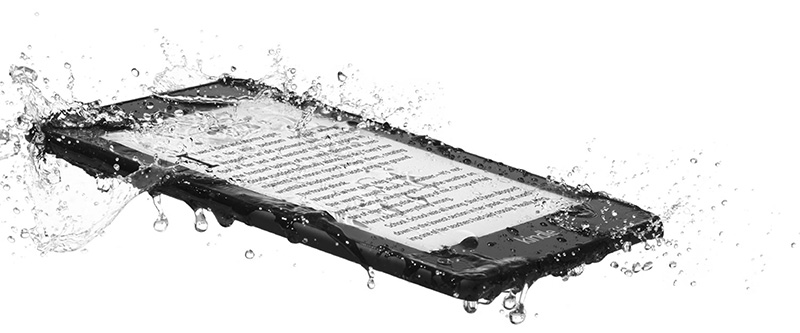 Kindle Paperwhite 2018 agua