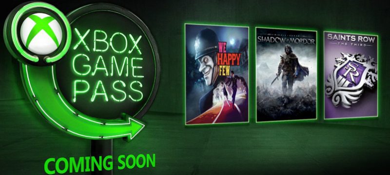 Xbox Game Pass enero 2019