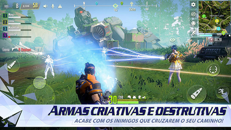 Cyber Hunter Android armas