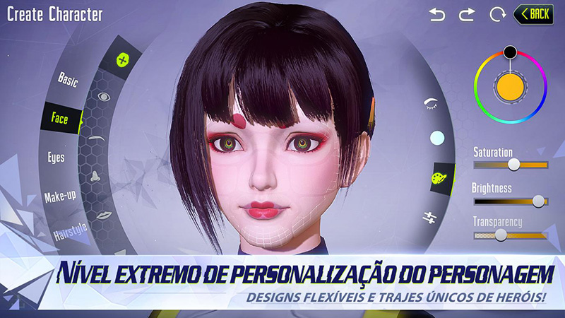 Cyber Hunter Android personalizacion
