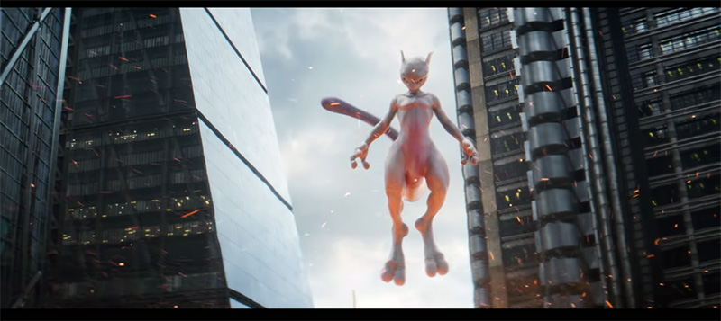 Pokemon Detective Pikachu Mewtwo