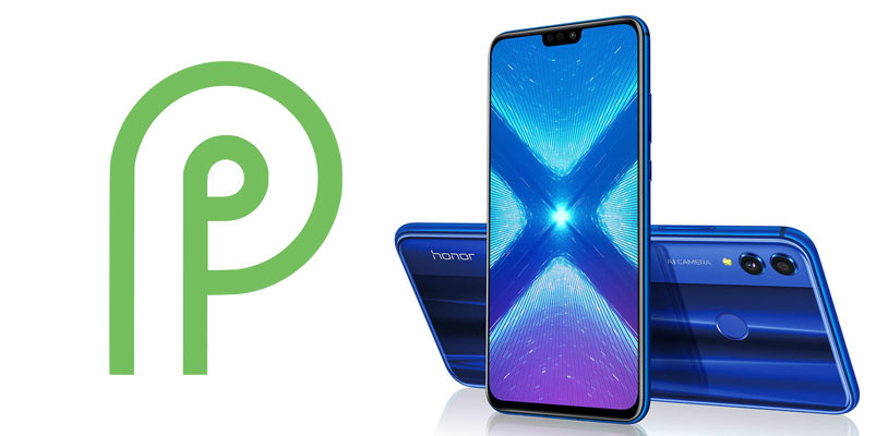 Android Pie Honor 8X EMUI 9.0