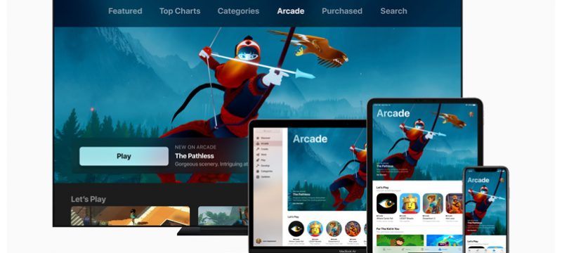 Apple Arcade dispositivos