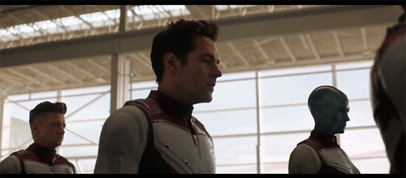 Avengers Endgame ant-man traje