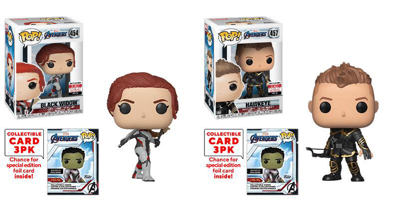 Funko Pop Avengers Endgame tarjetas