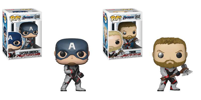 Funko-Pop Captain America Funko Pop Thor Avengers Endgame