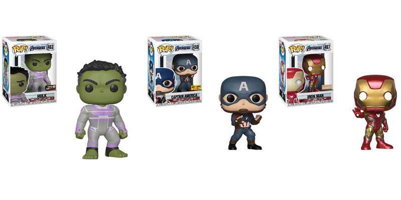 Funko Pop Hulk Capitan America Iron Man Avengers Endgame