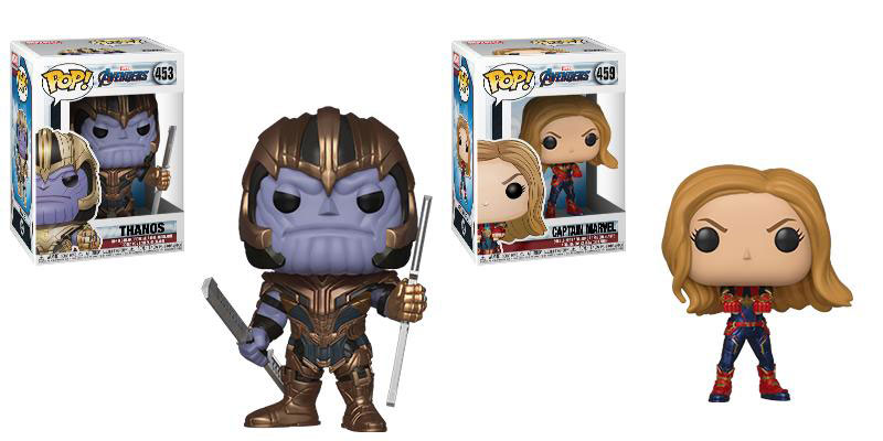 Funko Pop Thanos Funko Pop Captain Marvel Avengers Endgame