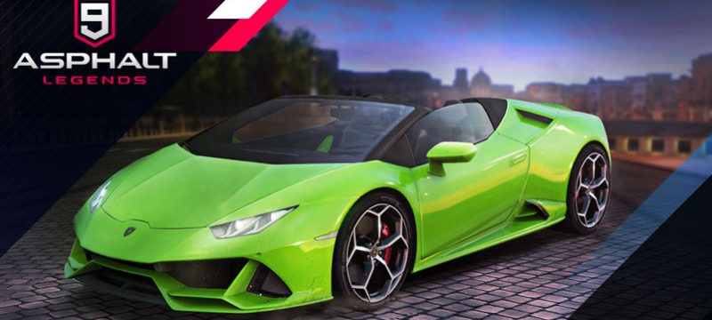 Lamborghini Huracan EVO Spyder Asphalt 9 Legends