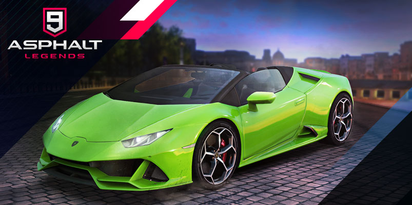 Lamborghini Huracán EVO Spyder correrá en Asphalt 9: Legends