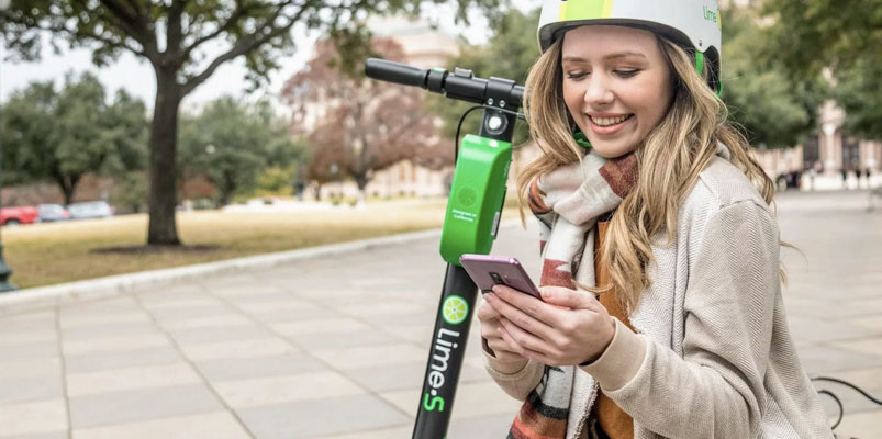 Encuentra los scooters de Lime con ayuda de Google Maps